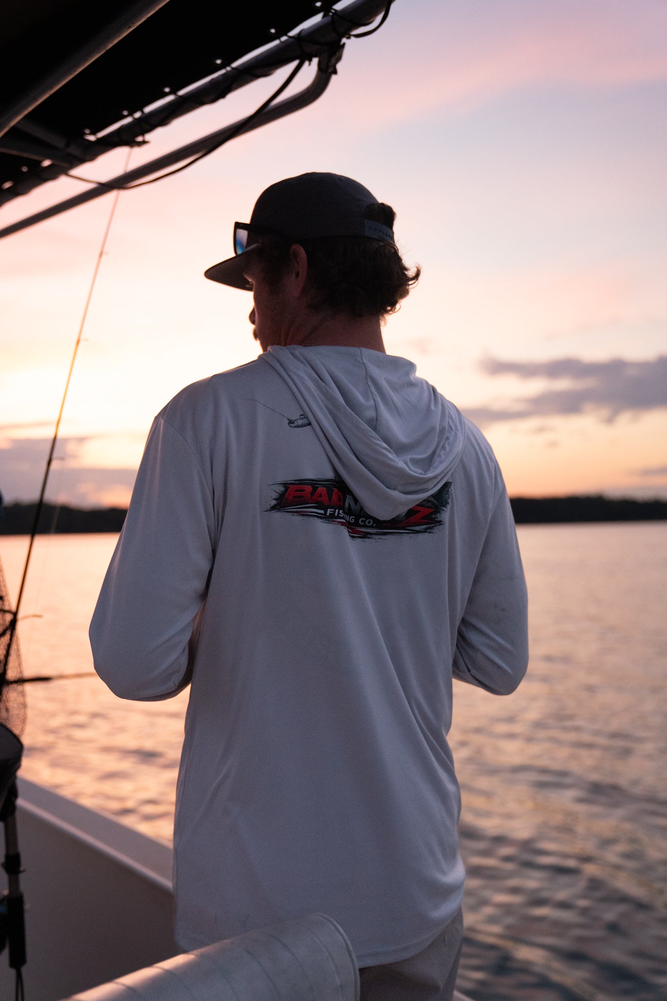Chasin' Tail Hooded Performance Long Sleeve